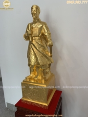 TƯỢNG TRẦN HƯNG ĐẠO 90 DÁT VÀNG