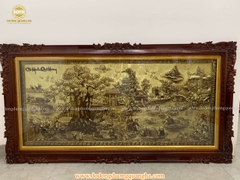 TRANH ĐỒNG CỘI NGUỒN QUÊ HƯƠNG XƯỚC GIẢ CỔ