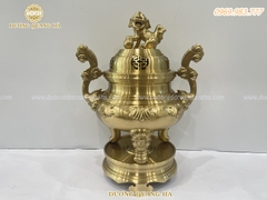 ĐỈNH THỜ 50 ĐỒNG VÀNG CATTUT DÁNG THẤP ( HÀNG KỸ )