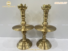 ĐÔI CHÂN NẾN ĐỒNG VÀNG CATTUT