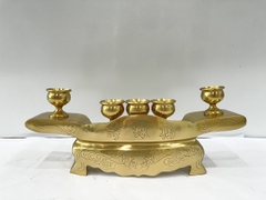 BỘ NGAI 5 CHÉN BẰNG ĐỒNG VÀNG CATTUT