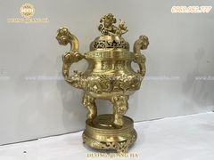 ĐỈNH THỜ CAO 50CM ĐỒNG VÀNG NGUYÊN CHẤT