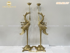 CẶP HẠC 70 CHẤT LIỆU ĐỒNG VÀNG MỘC