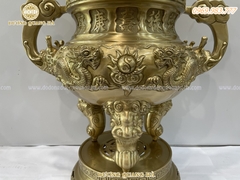 ĐỈNH THỜ CAO 70CM ĐỒNG VÀNG MỘC