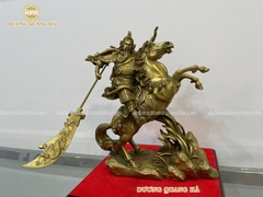 TƯỢNG QUAN VÂN TRƯỜNG CƯỠI NGỰA