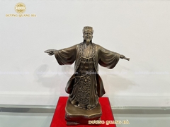 TƯỢNG ĐỒNG GIA CÁT LƯỢNG GIANG TAY ĐÓN GIÓ