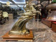 TƯỢNG THÁNH GIÓNG CAO 68CM ĐỒNG VÀNG CATTUT CAO CẤP SẮC NÉT