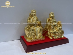 Tượng Thần Tài - Thổ Địa thiếp vàng 9999