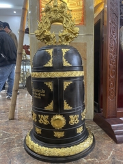 Chuông Đồng Điểm Dát Vàng