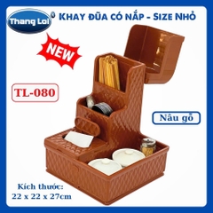 Khay đũa có nắp nhỏ 080