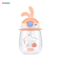 BÌNH NƯỚC TAI THỎ 600ML HOKORI 0083
