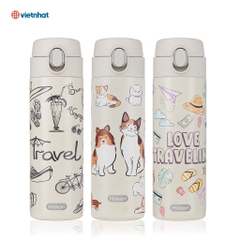 BÌNH GIỮ NHIỆT SUNNY 460ML HOKORI 0124