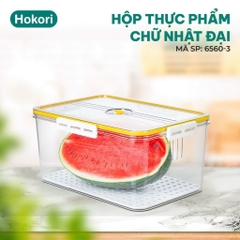 HỘP THỰC PHẨM CHỮ NHẬT ĐẠI HOKORI 6560-3