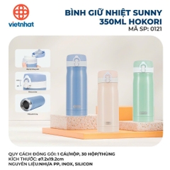 BÌNH GIỮ NHIỆT SUNNY 350ML HOKORI