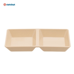 ĐĨA CHẤM PHÍP VUÔNG 2 NGĂN 1220