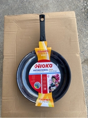 chảo cạn vân đá đáy từ 30 cm hioko