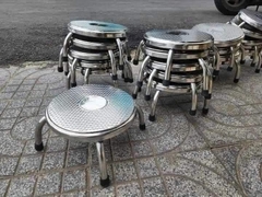 ghế xổm inox