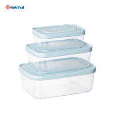 BỘ HỘP THỰC PHẨM CHỮ NHẬT HOKORI 6533