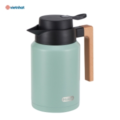 BÌNH GIỮ NHIỆT QUAI GỖ 1500ML HOKORI 0115