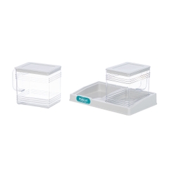 LỌ GIA VỊ VUÔNG BỘ 2 HOKORI 2940