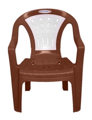 GHẾ BÀNH LỚN SỌC 2 MÀU