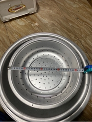 rổ rá nhôm 3 cu 44 cm