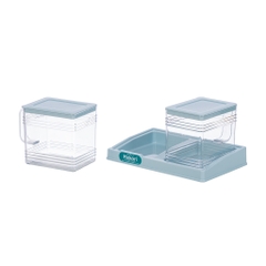 LỌ GIA VỊ VUÔNG BỘ 2 HOKORI 2940