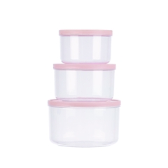 BỘ HỘP THỰC PHẨM TRÒN HOKORI 6528