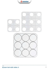 BỘ KHAY THÁP NƯỚC VUÔNG 3T 5729