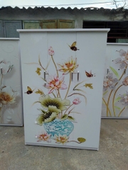 tủ 3 buồng 125 x 185 x 45 3D