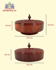 mứt nhạc long phụng vân gỗ