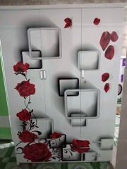 tủ 3 buồng 125 x 185 x 45 3D