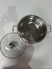 Nồi lẩu vung kính 28cm