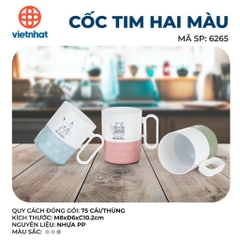 CỐC TIM 2 MÀU 6265