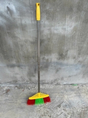 chổi xương cá cán inox tt