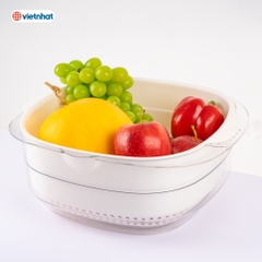 BỘ CHẬU RỔ NHẬT VUÔNG ĐẠI HOKORI 2339