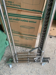 dàn phơi kép SG thấp bánh xe vs