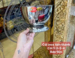 cối chày inox 03 tem đỏ