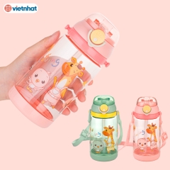 BÌNH NƯỚC TRẺ EM 450ML HOKORI 0081