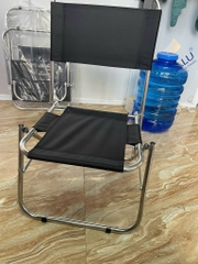 ghế gấp vải dù inox