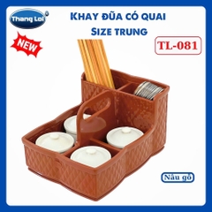 Khay đũa có quai trung 081