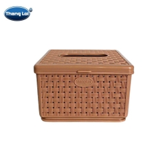 Hộp giấy vuông đan mây lớn  TL065