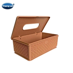 hộp giấy chữ nhật đan mây lớn TL067