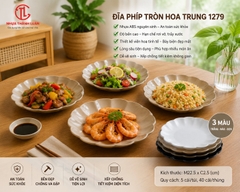 ĐĨA PHÍP TRÒN HOA TRUNG 1279