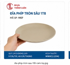 ĐĨA PHIÍP TRÒN SÂU 1T8 1157