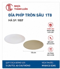 ĐĨA PHIÍP TRÒN SÂU 1T8 1157