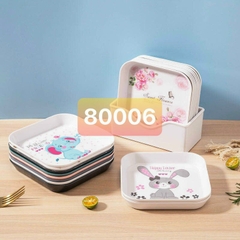 đĩa vuông đẹp 8006