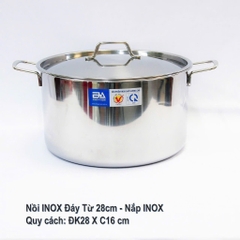 xoong 28 inox đông á