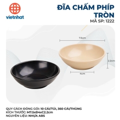 ĐĨA CHẤM PHÍP TRÒN 1222