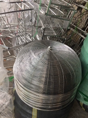 TL lồng bàn inox ống